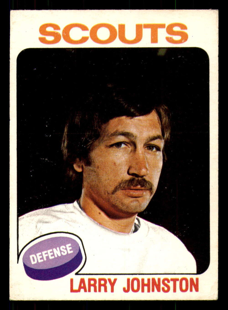 1975-76 O-Pee-Chee #352 Larry Johnston Excellent 