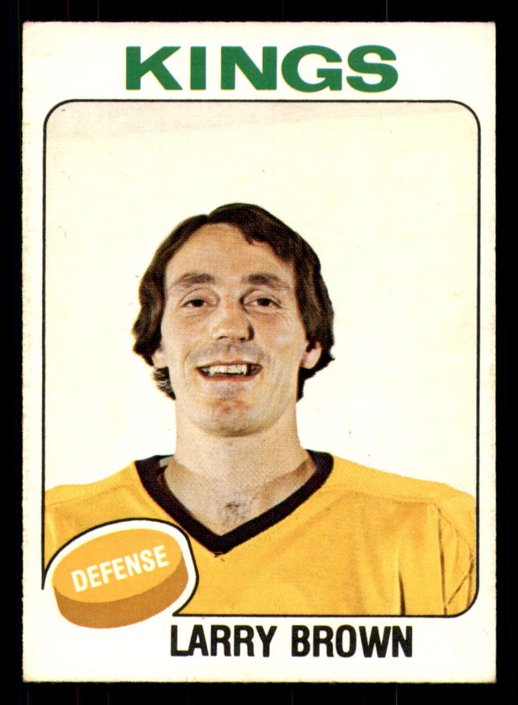 1975-76 O-Pee-Chee #377 Larry Brown Excellent 