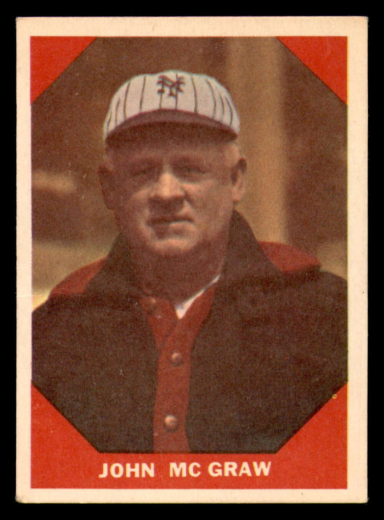 1960 Fleer #66 John McGraw DP Very Good 