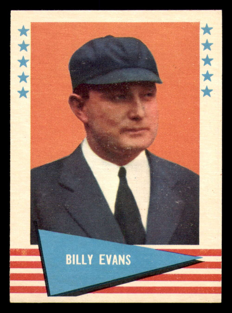 1961 Fleer #22 Billy Evans Near Mint  ID: 383294