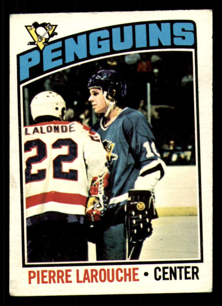 1976-77 O-Pee-Chee #199 Pierre Larouche VG-EX 