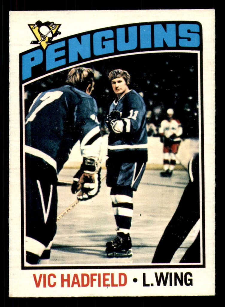 1976-77 O-Pee-Chee #226 Vic Hadfield Ex-Mint 