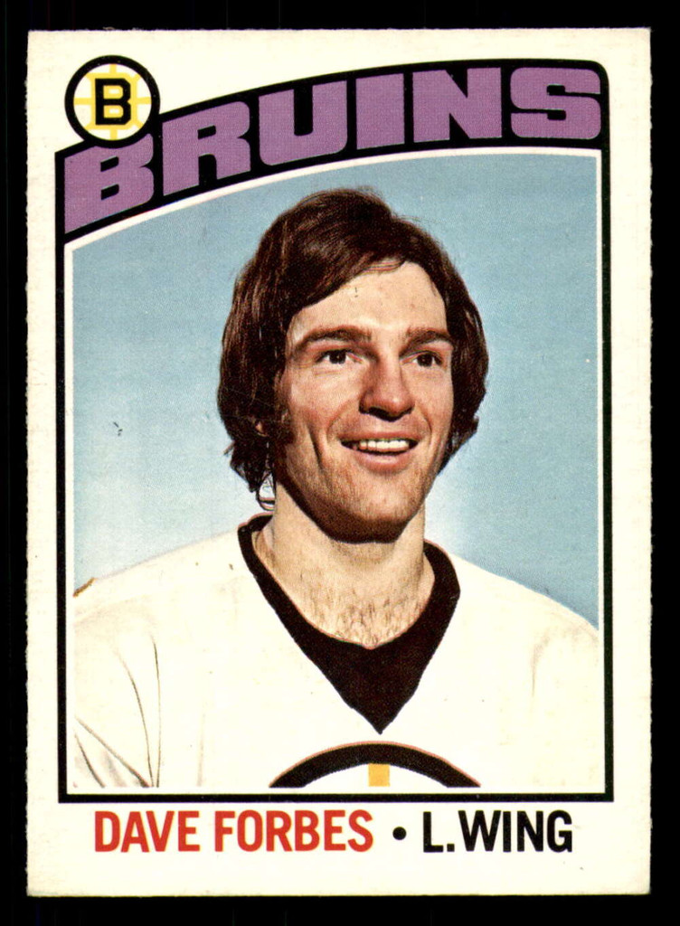 1976-77 O-Pee-Chee #246 Dave Forbes Excellent+ 