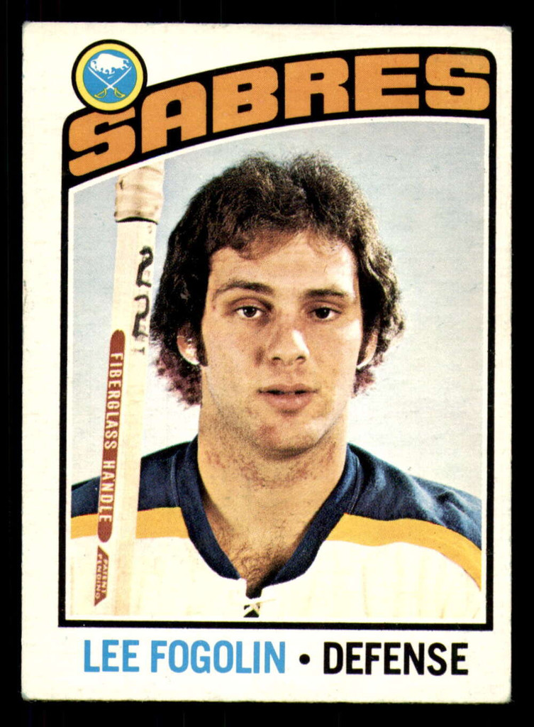 1976-77 O-Pee-Chee #253 Lee Fogolin Excellent+ 