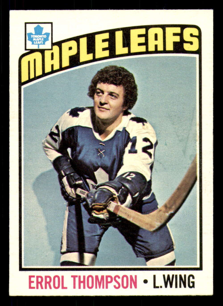 1976-77 O-Pee-Chee #259 Errol Thompson Ex-Mint 