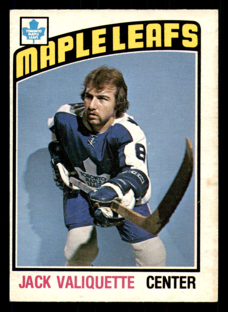 1976-77 O-Pee-Chee #294 Jack Valiquette Excellent+ RC Rookie 