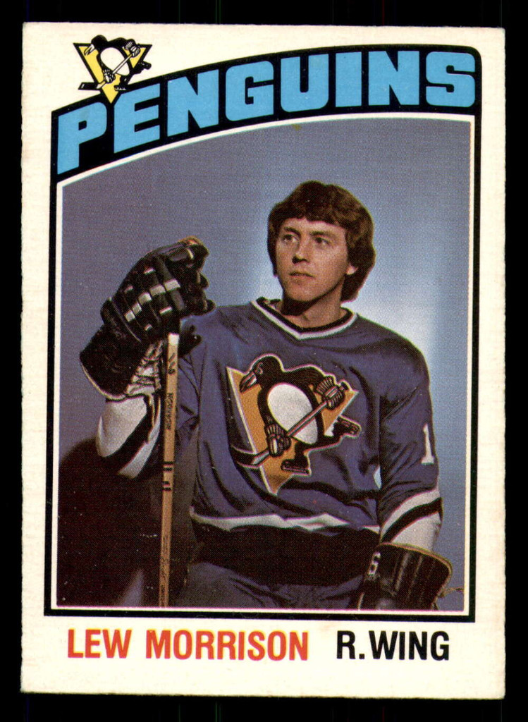 1976-77 O-Pee-Chee #307 Lew Morrison Very Good 