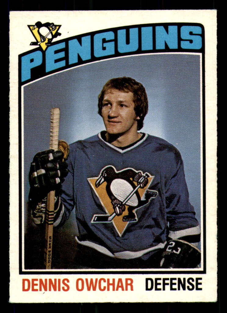 1976-77 O-Pee-Chee #314 Dennis Owchar Excellent+ 