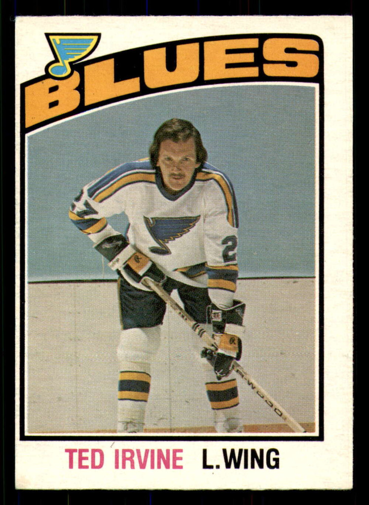 1976-77 O-Pee-Chee #347 Ted Irvine Excellent+ 