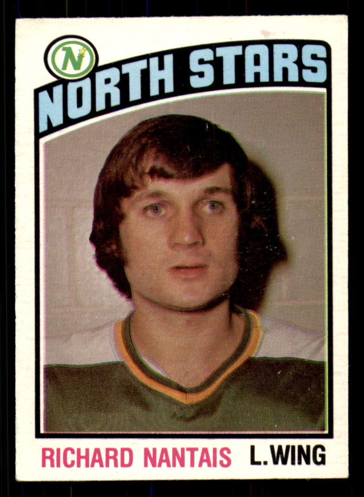 1976-77 O-Pee-Chee #357 Rich Nantais Excellent+ RC Rookie 