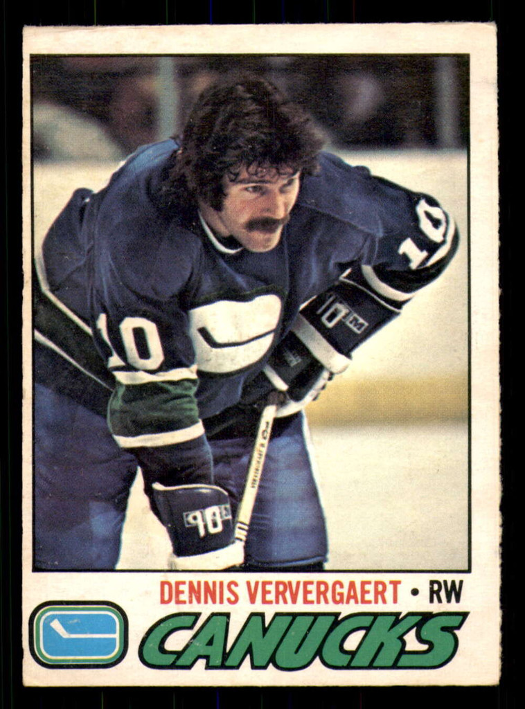 1977-78 O-Pee-Chee #56 Dennis Ververgaert Excellent+ 