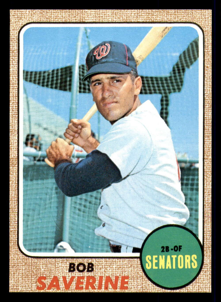 1968 Topps #149 Bob Saverine NM-Mint  ID: 383814