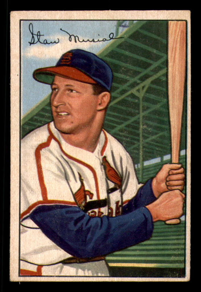 1952 Bowman #196 Stan Musial Excellent+ 