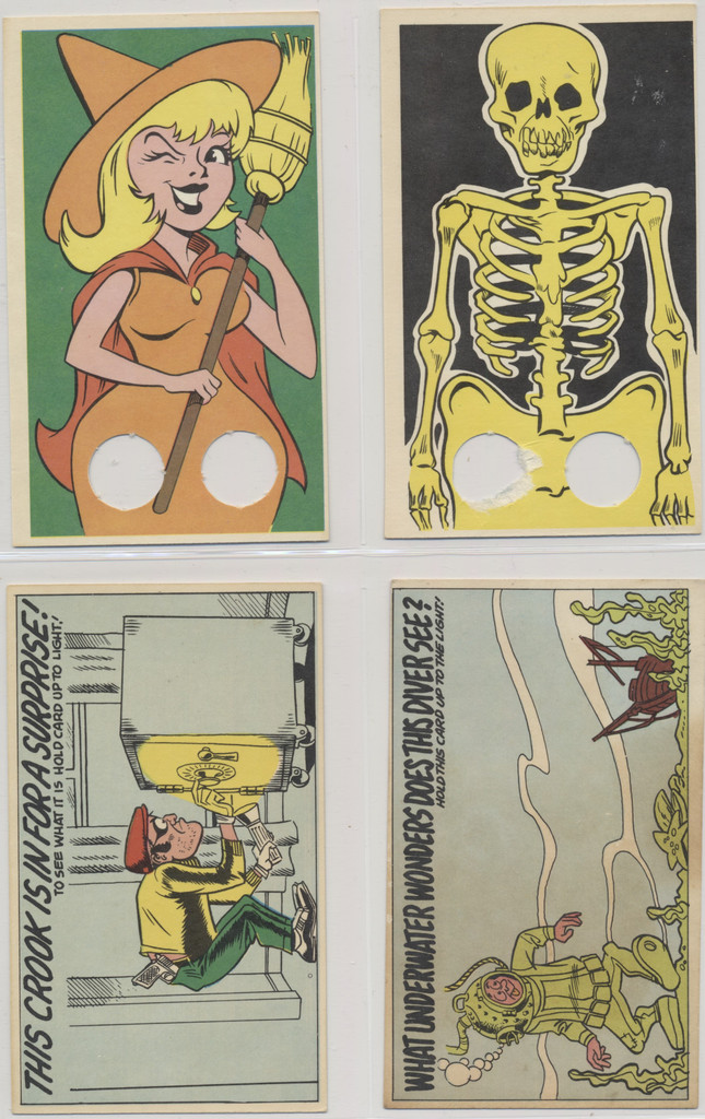 1969 Topps  Pak O' Fun Lot 8 With 4 Dups And Singles  #*sku35314