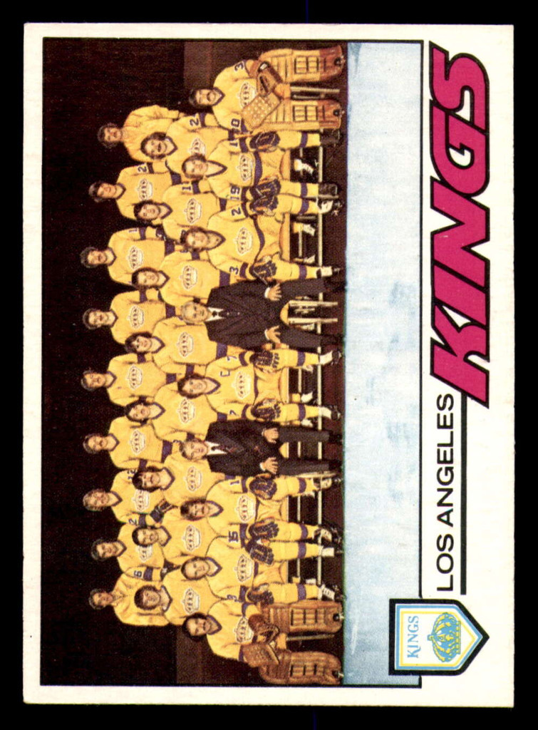 1977-78 O-Pee-Chee #78 Kings Team Ex-Mint 