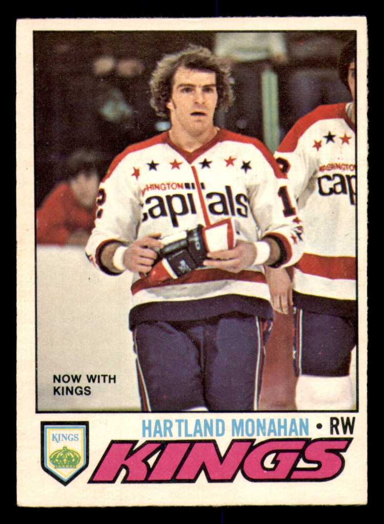 1977-78 O-Pee-Chee #96 Hartland Monahan Ex-Mint 