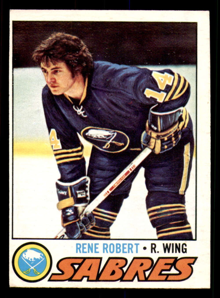 1977-78 O-Pee-Chee #222 Rene Robert Ex-Mint 
