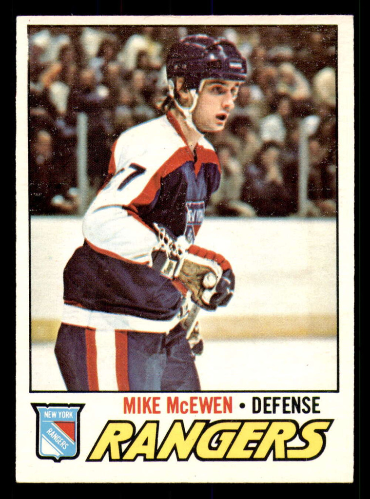 1977-78 O-Pee-Chee #232 Mike McEwen Ex-Mint RC Rookie 