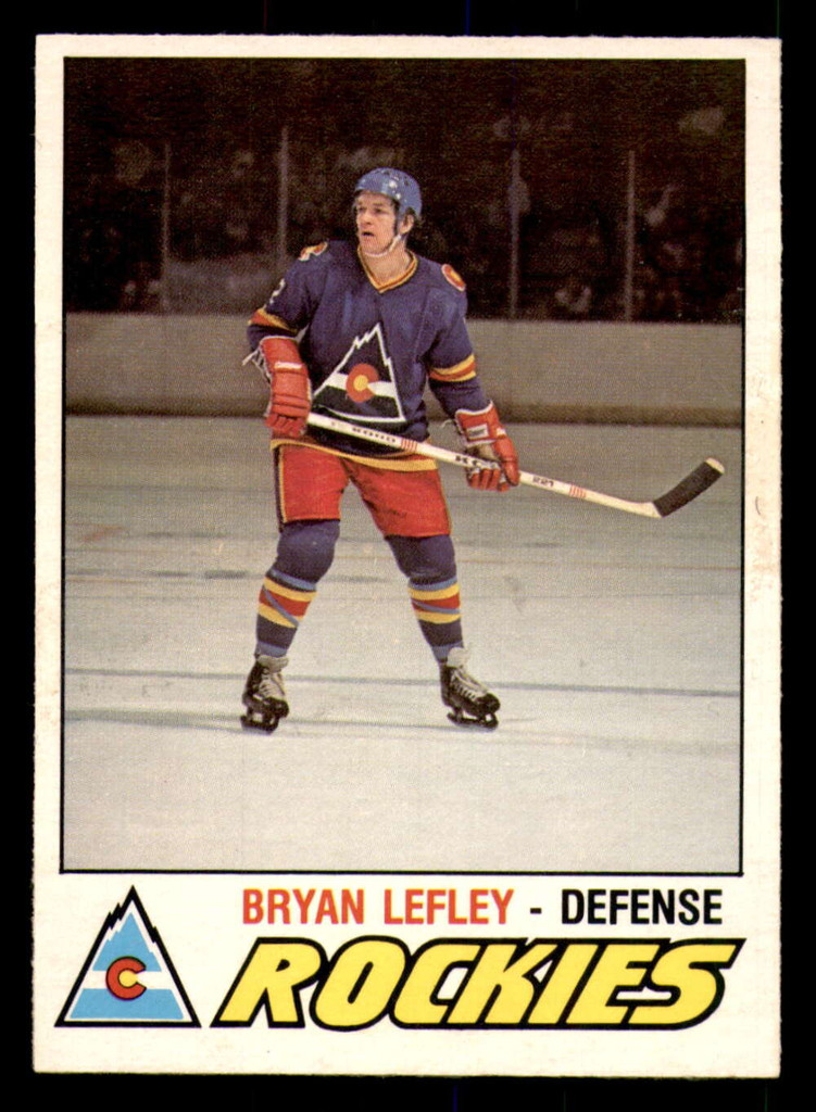 1977-78 O-Pee-Chee #297 Bryan Lefley Near Mint 