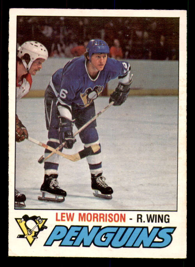 1977-78 O-Pee-Chee #300 Lew Morrison Ex-Mint 