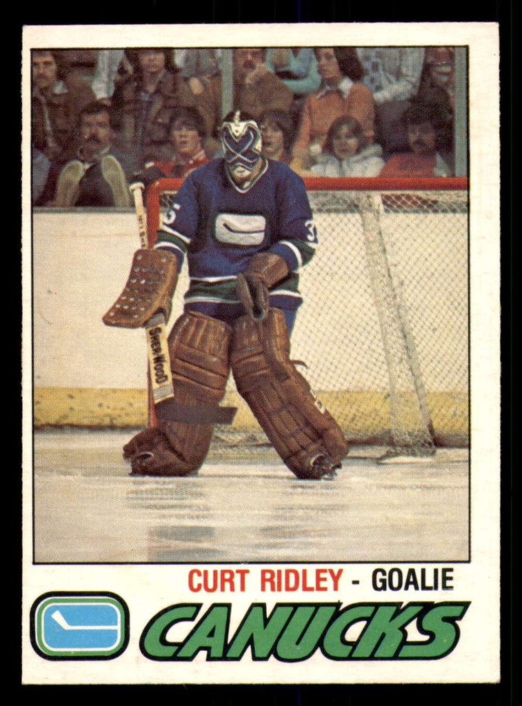1977-78 O-Pee-Chee #395 Curt Ridley Ex-Mint 