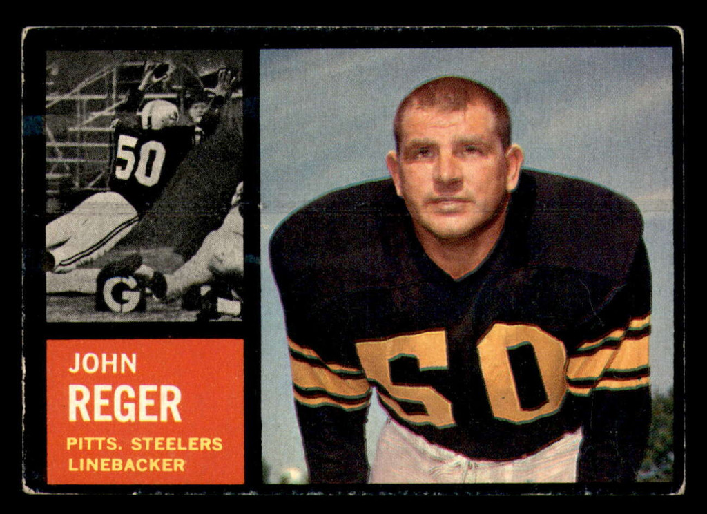 1962 Topps #135 John Reger VG-EX SP 