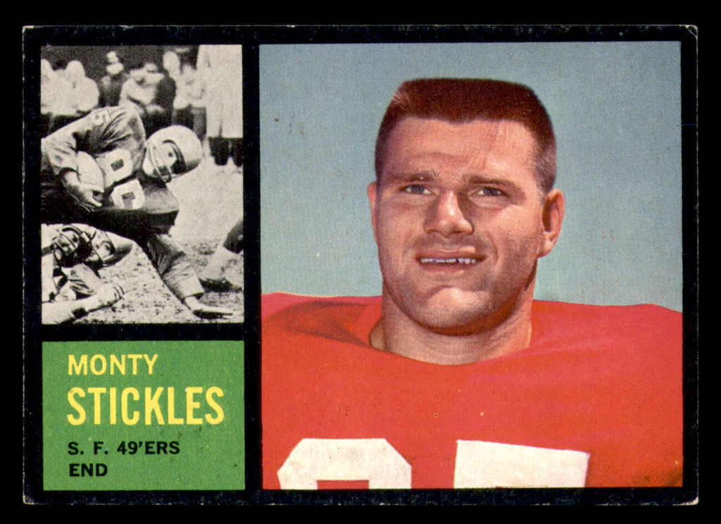 1962 Topps #155 Monty Stickles Excellent+  ID: 384799