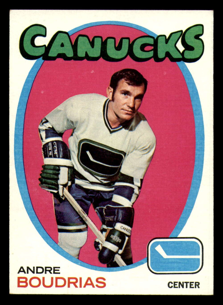 1971-72 Topps #12 Andre Boudrias Ex-Mint  ID: 384871