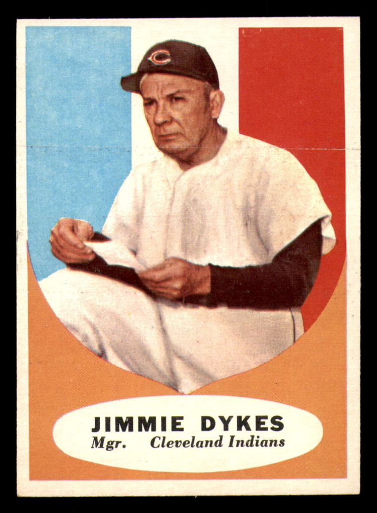 1961 Topps #222 Jimmie Dykes MG Ex-Mint Set Break 