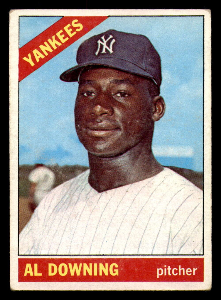 1966 Topps #384 Al Downing Excellent  ID: 384202