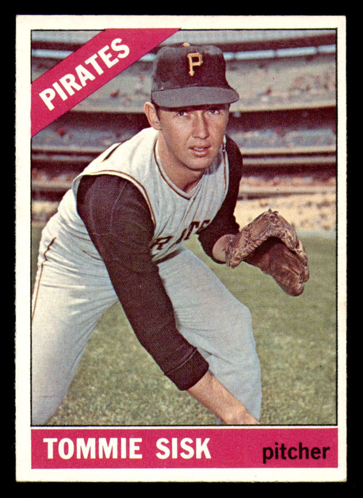 1966 Topps #441 Tommie Sisk Ex-Mint  ID: 384255