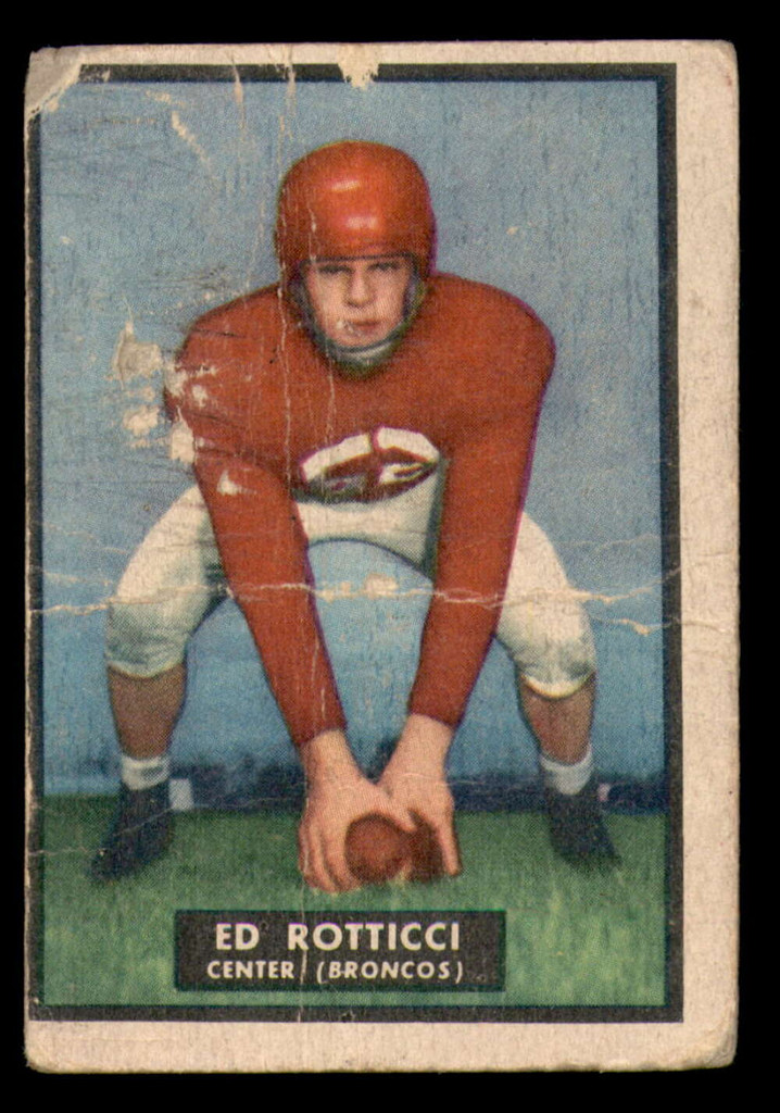 1951 Topps #35 Ed Rotticci Poor  ID: 385026