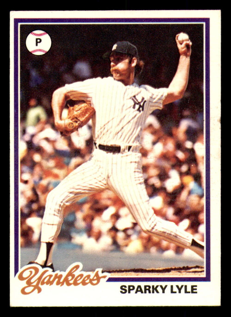 1978 O-Pee-Chee #214 Sparky Lyle Excellent+ 
