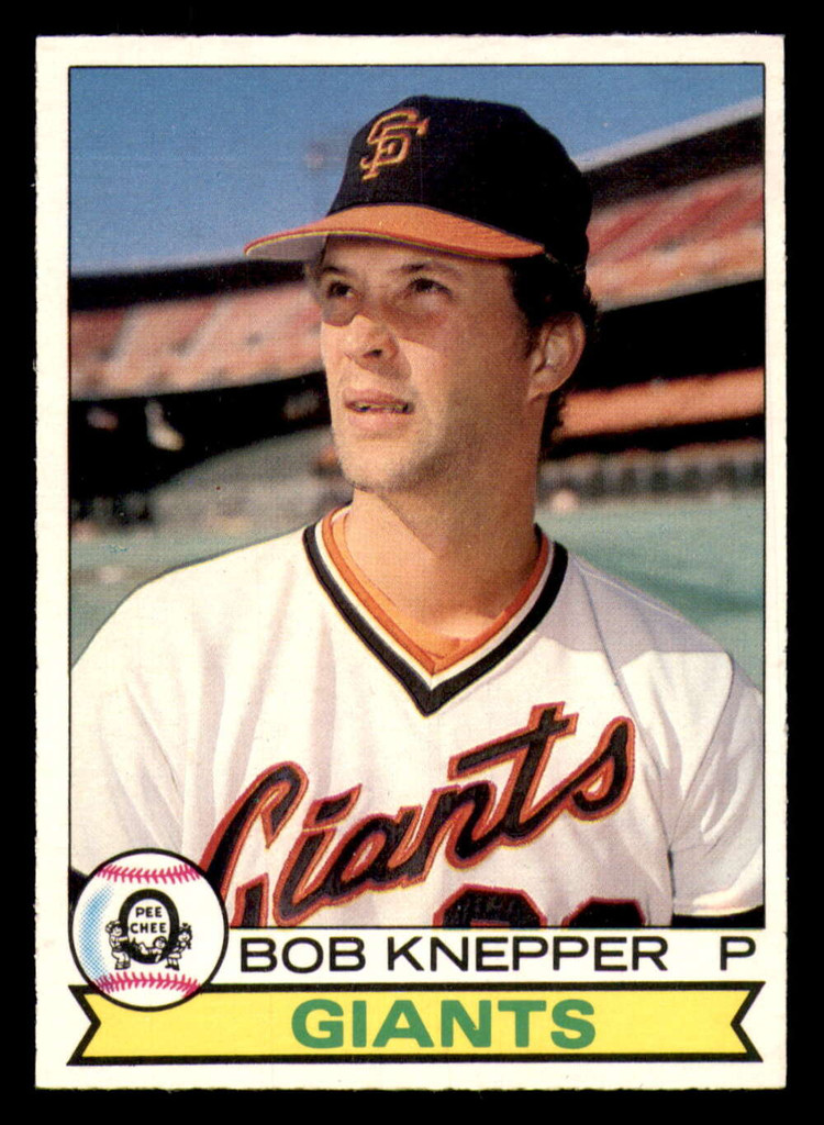 1979 O-Pee-Chee #255 Bob Knepper Near Mint+ 