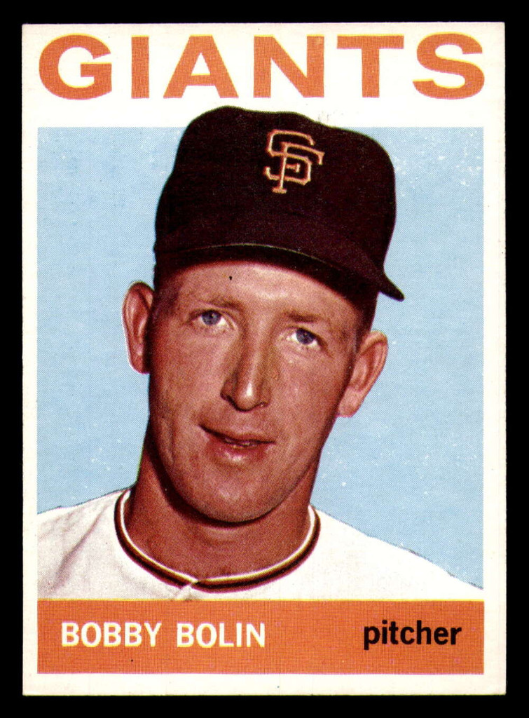 1964 Topps #374 Bobby Bolin Excellent+  ID: 386107