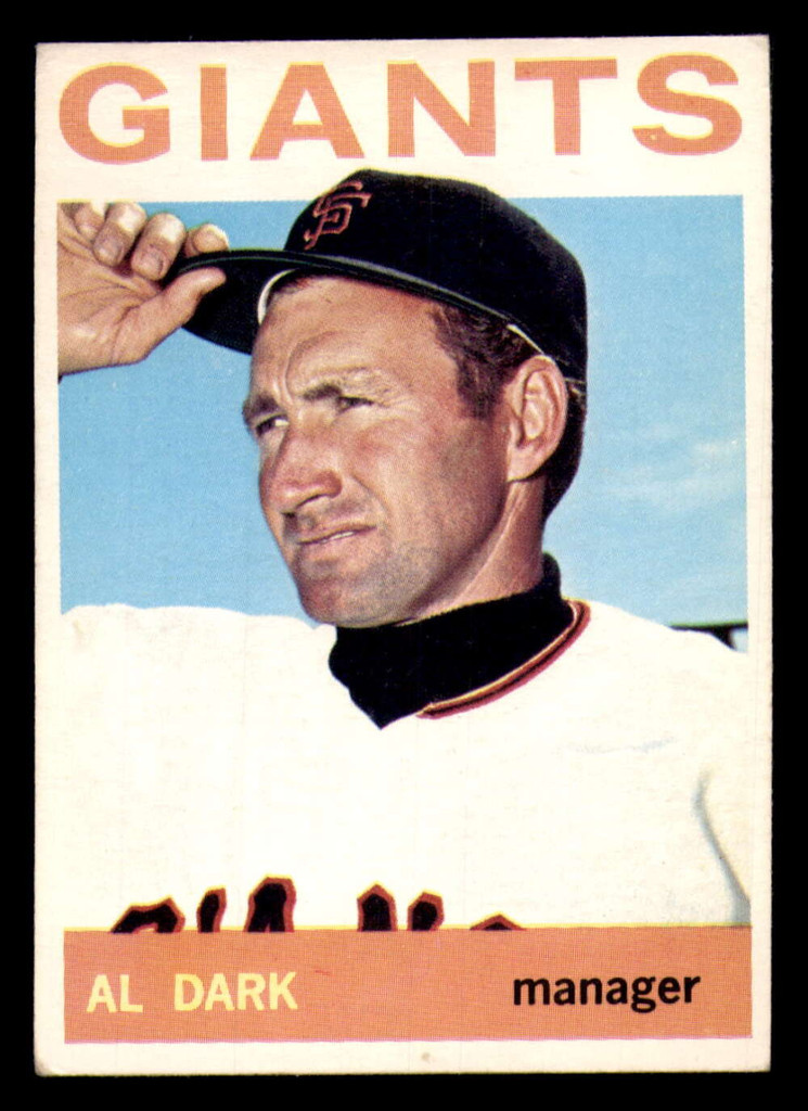 1964 Topps #529 Alvin Dark Excellent+  ID: 386524