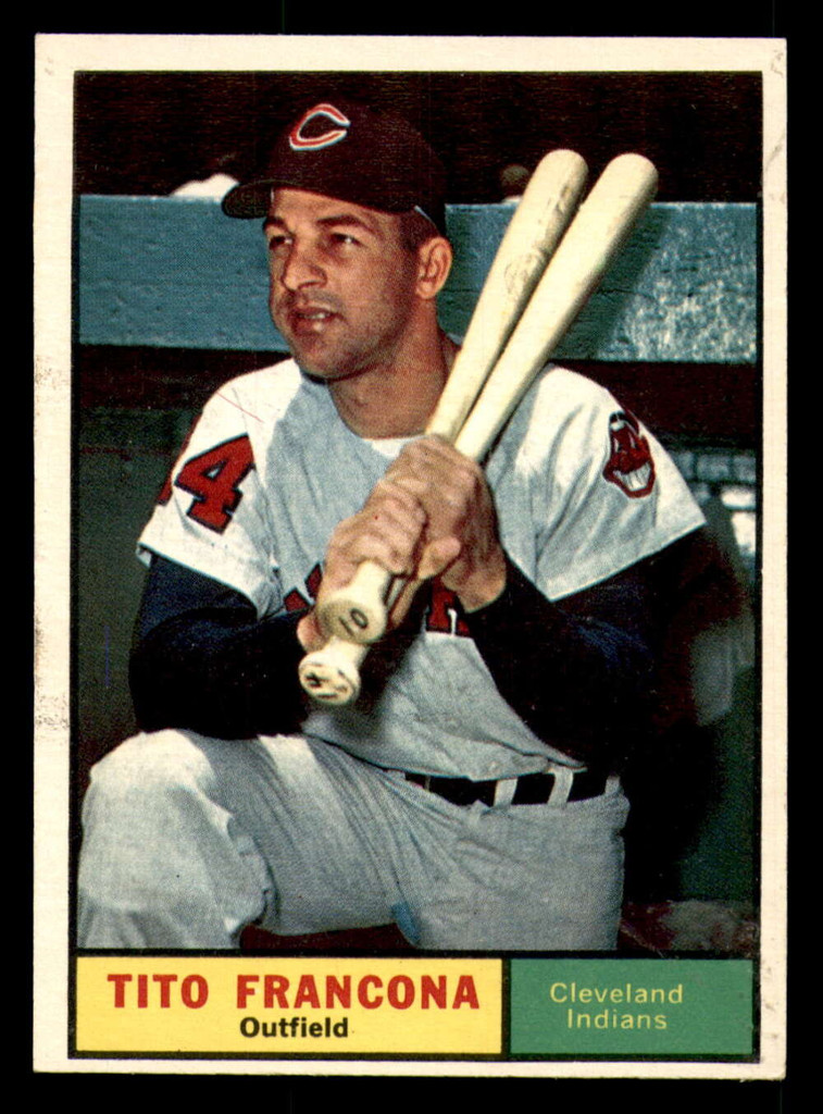 1961 Topps #503 Tito Francona Ex-Mint  ID: 386790