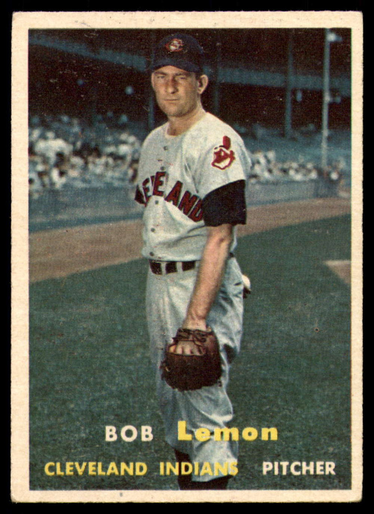 1957 Topps #120 Bob Lemon EX++ ID: 72808