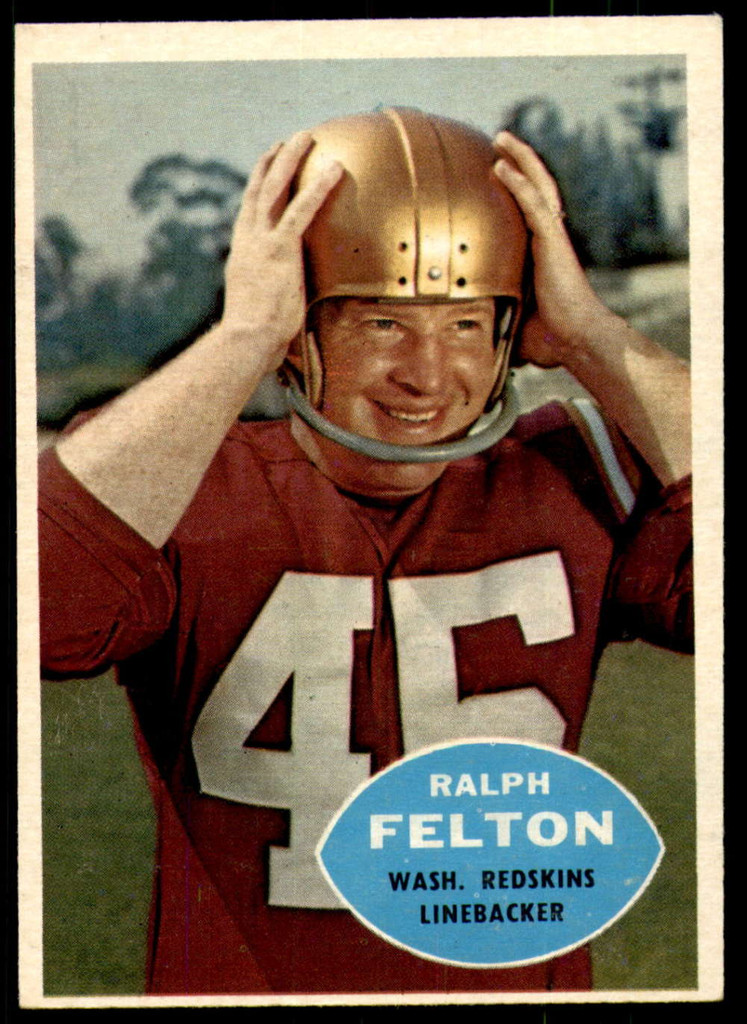 1960 Topps #129 Ralph Felton Ex-Mint RC Rookie  ID: 246844