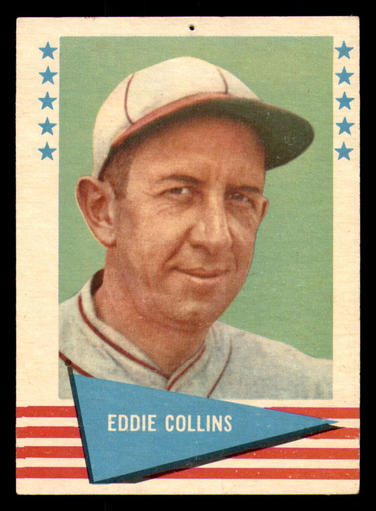 1961 Fleer #16 Eddie Collins Poor 