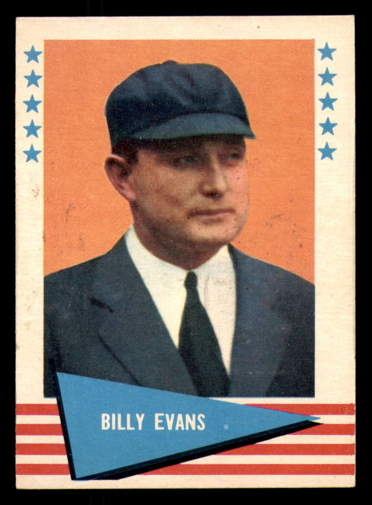 1961 Fleer #22 Billy Evans Ex-Mint  ID: 387023