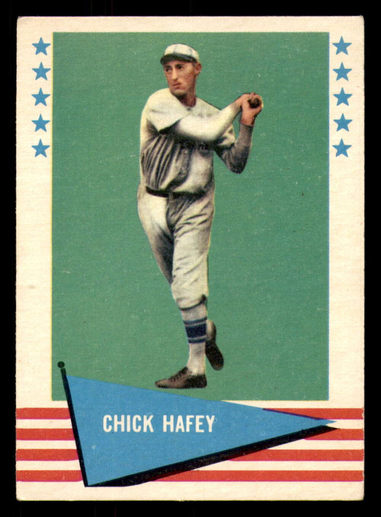 1961 Fleer #39 Chick Hafey VG-EX 