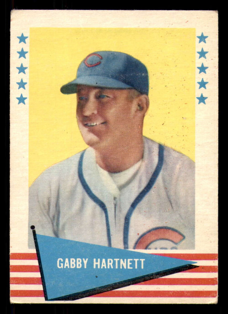 1961 Fleer #41 Gabby Hartnett Very Good 