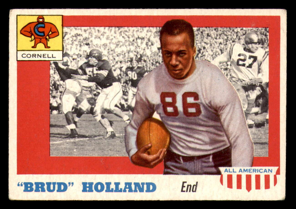 1955 Topps All American #39 Brud Holland VG-EX RC Rookie 