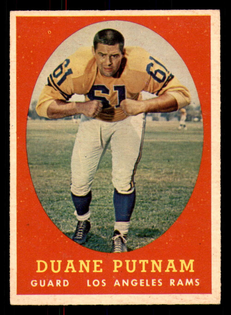 1958 Topps #55 Duane Putnam Excellent+  ID: 387361