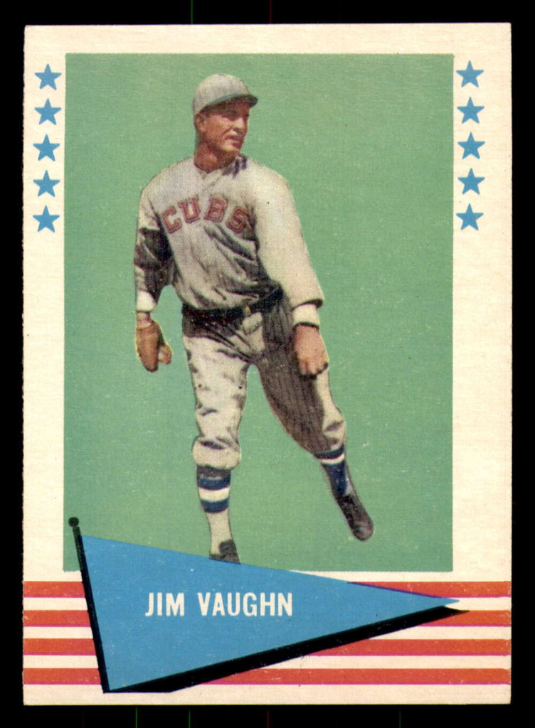 1961 Fleer #82 Jim Vaughn Near Mint  ID: 388009