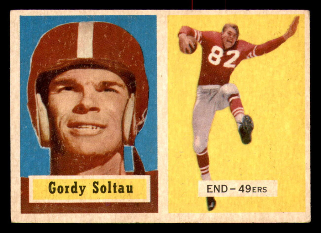 1957 Topps #54 Gordon Soltau Excellent  ID: 388151