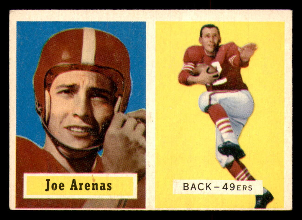 1957 Topps #66 Joe Arenas Excellent  ID: 388163