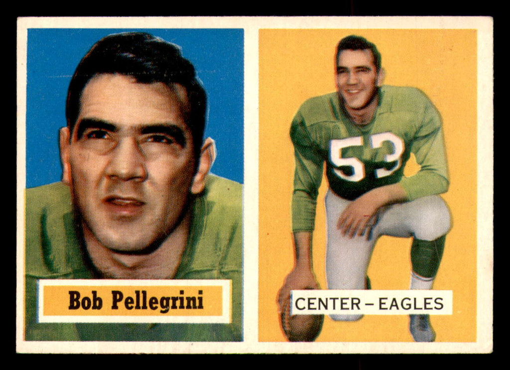 1957 Topps #73 Bob Pellegrini Very Good  ID: 388170