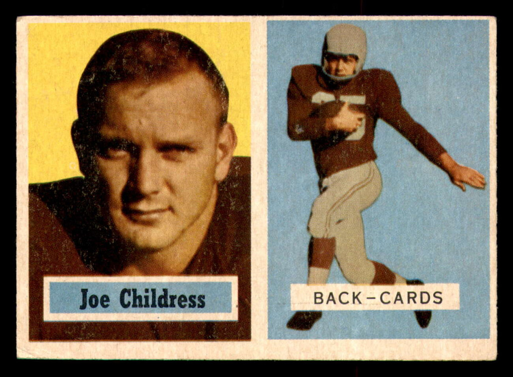 1957 Topps #100 Joe Childress DP VG-EX RC Rookie 